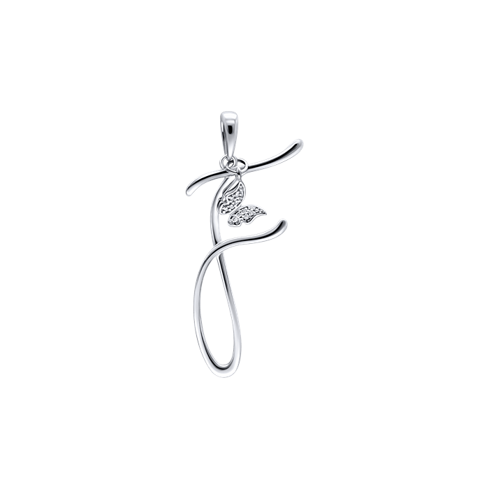 Alphapillon Diamond Ladies Pendant S138-DPF0459-F