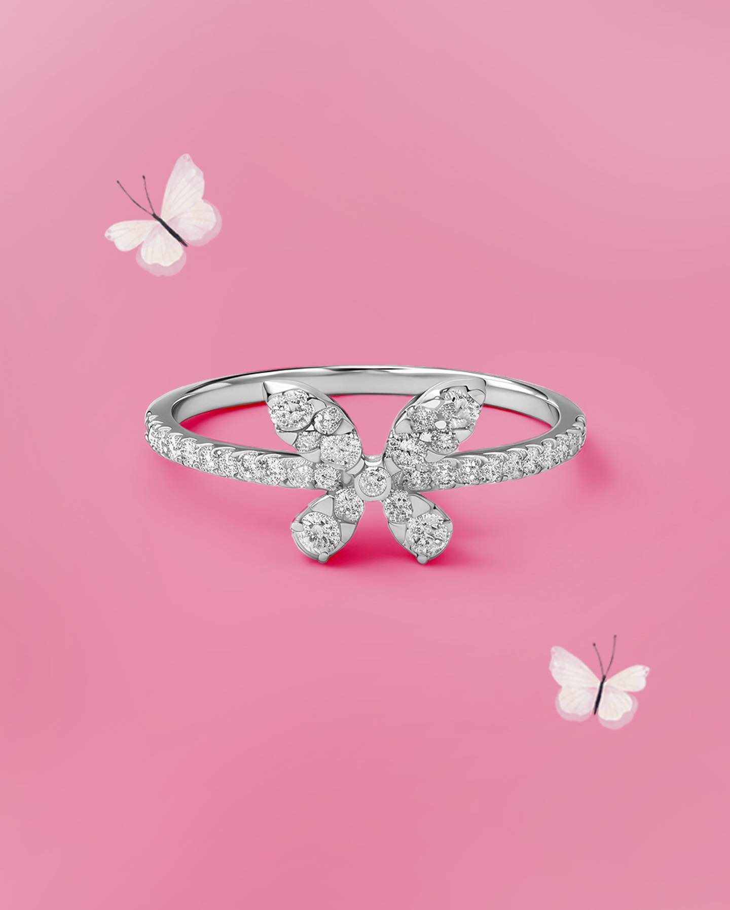  cincin white gold