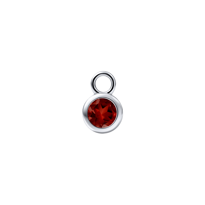 Diamond Charm Earrings Birth Stone S157-DPS0465-JAN Diamond Charm Earrings Birth Stone S157-DPS0465-JAN