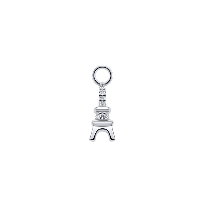 Diamond Charm Earrings Eifell S137-DPSS0460