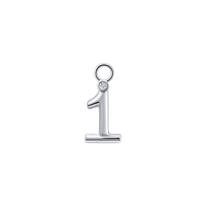 Diamond Charm Earrings Number S151-DPS0495-1