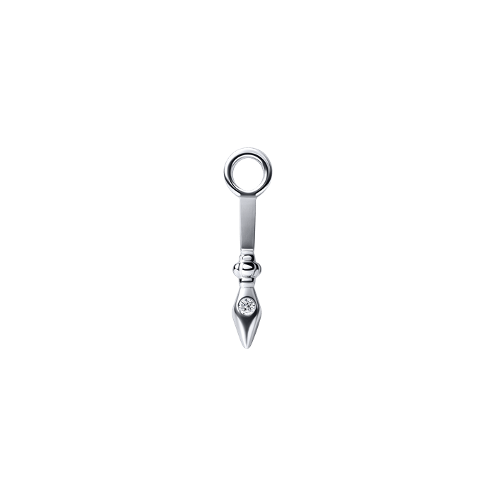 Diamond Charm Earrings Pena S151-DPS0489
