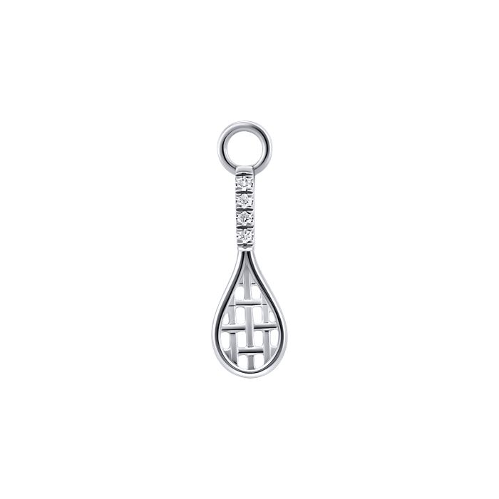 Diamond Charm Earrings Tennis S137-DPSS0461