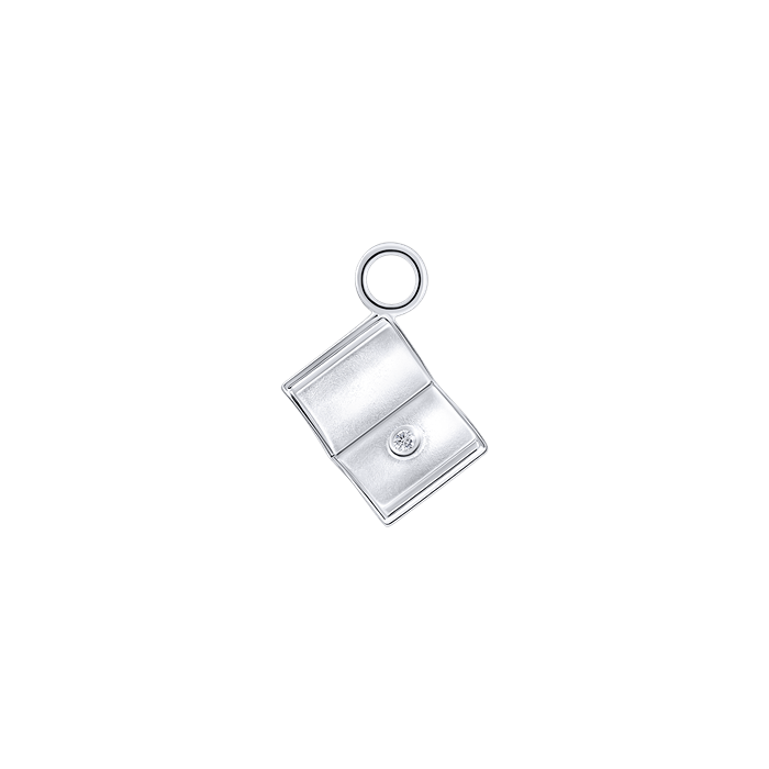 Diamond Charm Earrings Book S151-DPS0477
