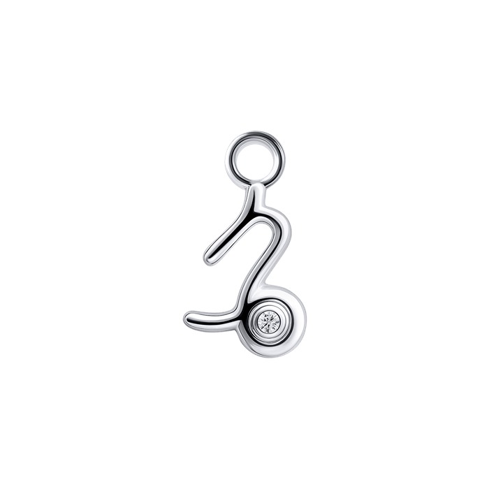 Diamond Charm Earrings Zodiac Ver.2 S151-DPS0496-CAPRICO Diamond Charm Earrings Zodiac Ver.2 S151-DPS0496-CAPRICO