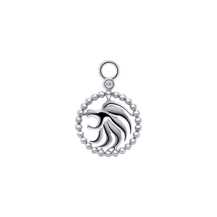 Diamond Charm Earrings Zodiac Ver.1 S149-DPS0472-LEO