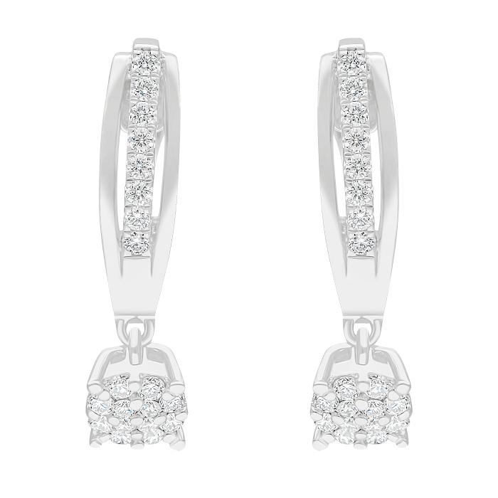 Diamond Ladies Earrings DEF0252
