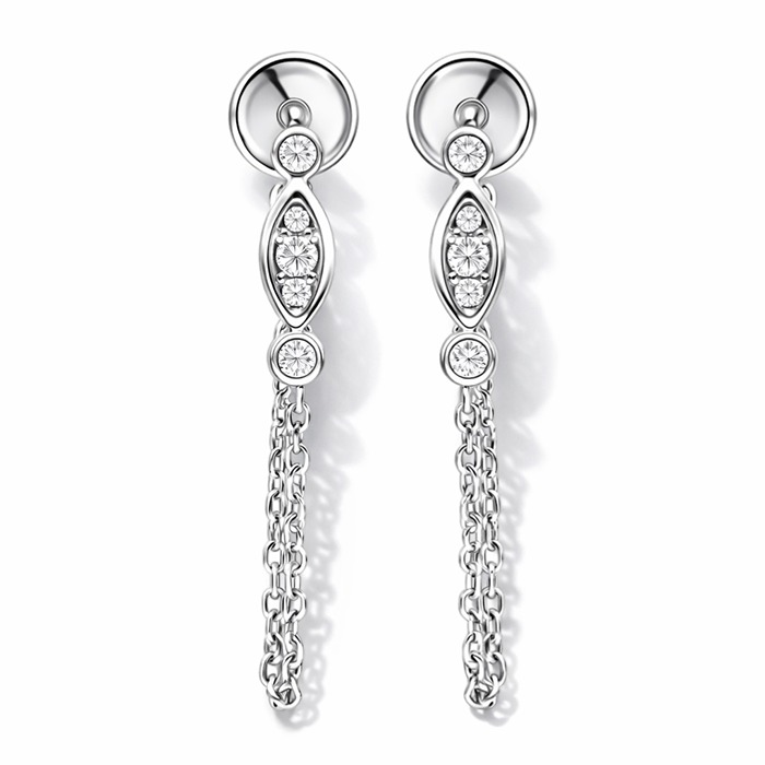 Diamond Ladies Earrings DEF0536