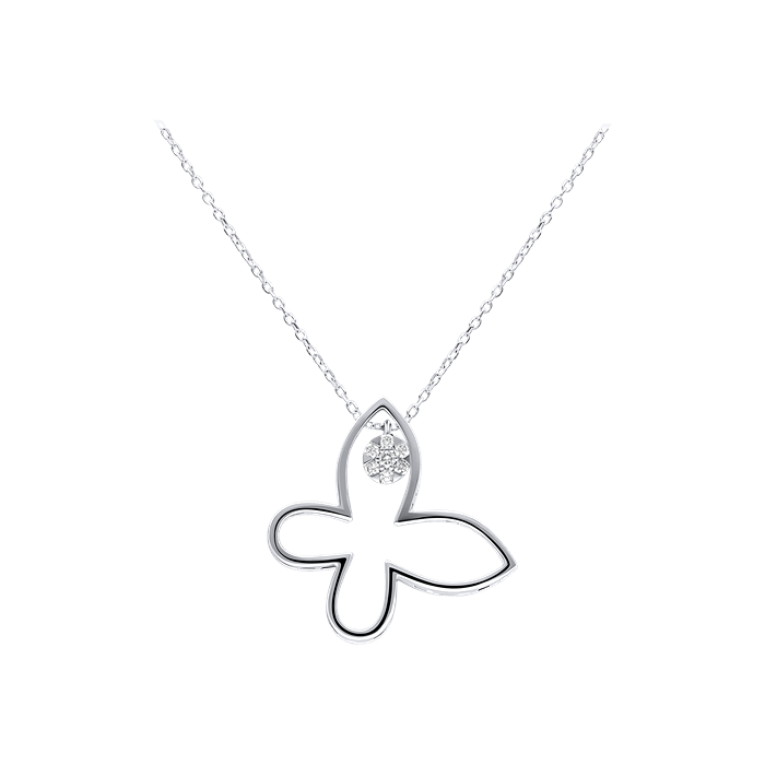 Papillon's Loop Diamond Necklace Papillon DPF0421 Papillon's Loop Diamond Necklace Papillon DPF0421