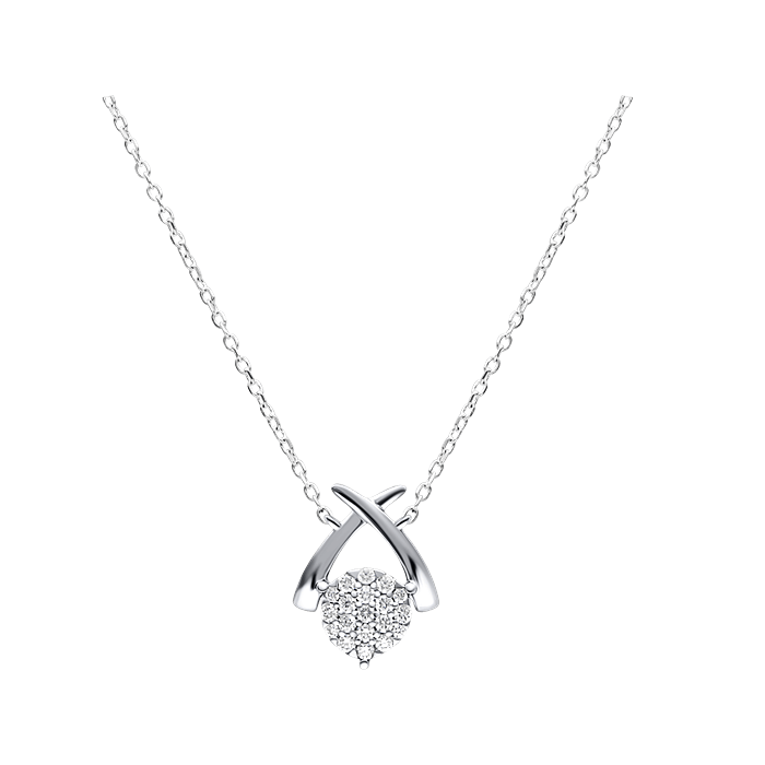 Diamond Ladies Necklace DPF0410 Diamond Ladies Necklace DPF0410