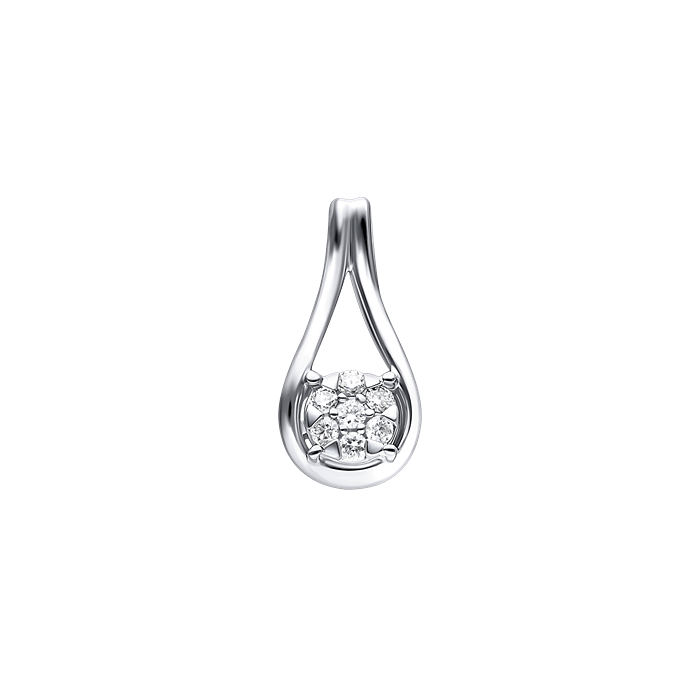 Diamond Ladies Pendant DPF0405 Diamond Ladies Pendant DPF0405