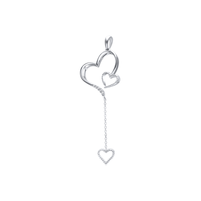 Diamond Ladies Pendant Heart DPF0433 Diamond Ladies Pendant Heart DPF0433