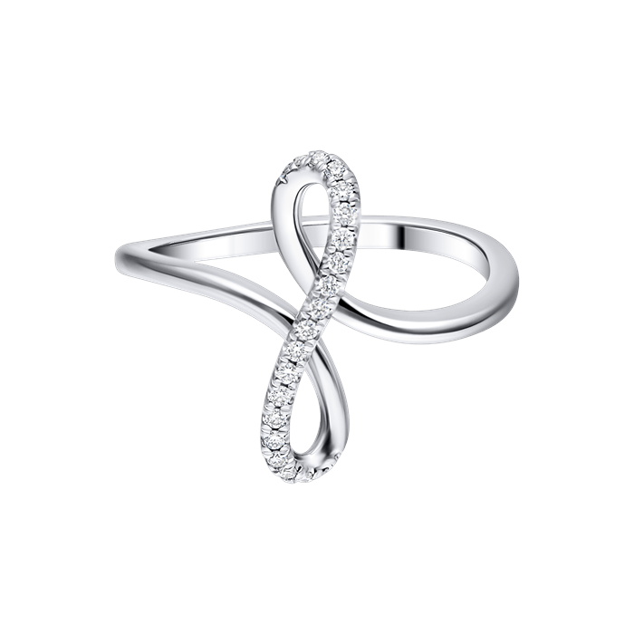 Diamond Ladies Ring Listring DRF0490 Diamond Ladies Ring Listring DRF0490