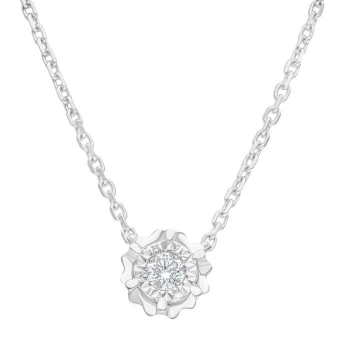 Fleur Diamond Ladies Necklace DPSS0154