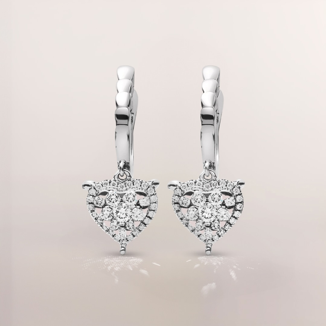anting white gold